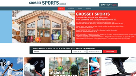 Grosset sports - Location Skis Bessans